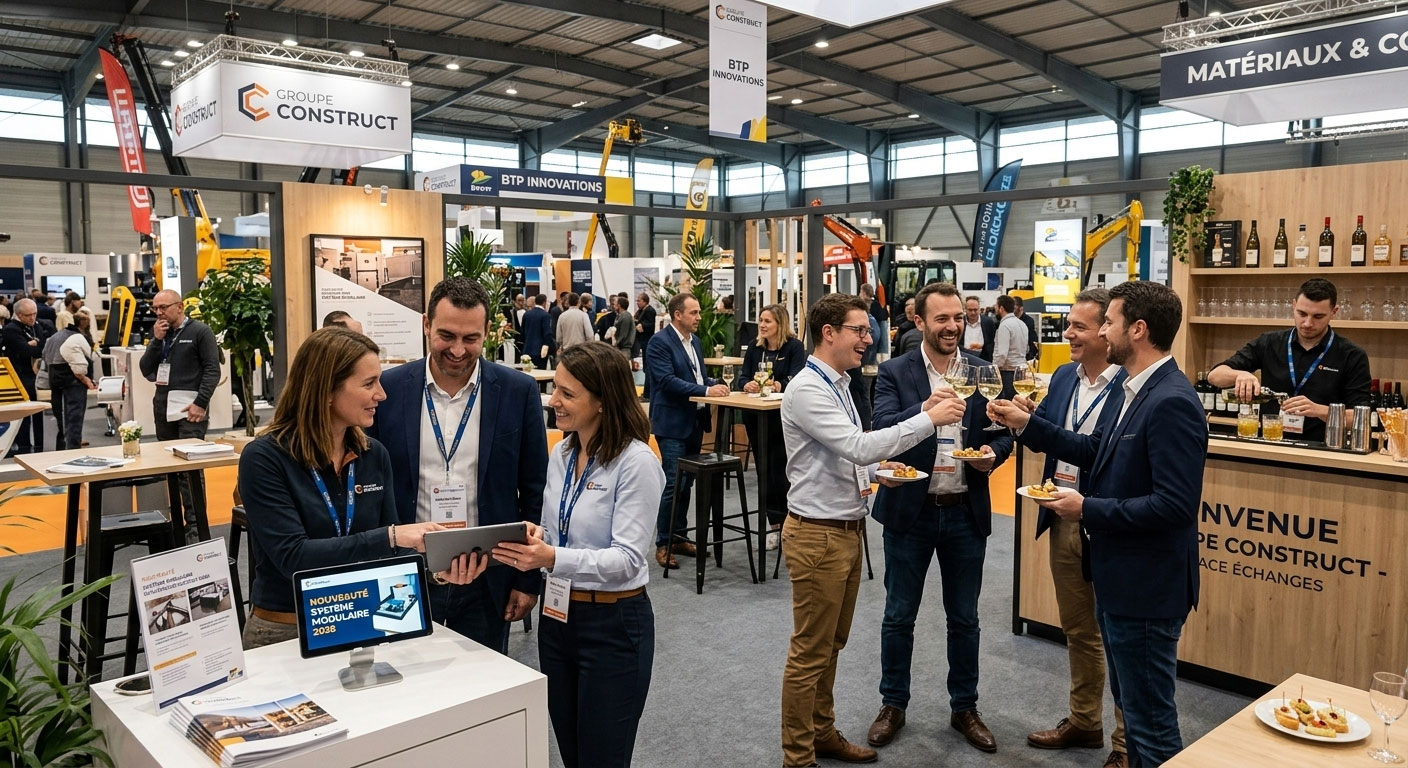 Espace d’atelier et de démonstration au Salon des Artisans de Béziers